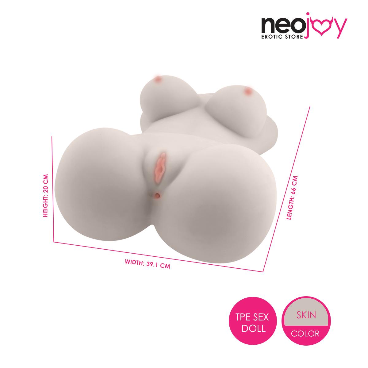Neojoy Realistic Fantasy Sex Doll with Ass & Vagina TPE Japanese - Large 21 Kg