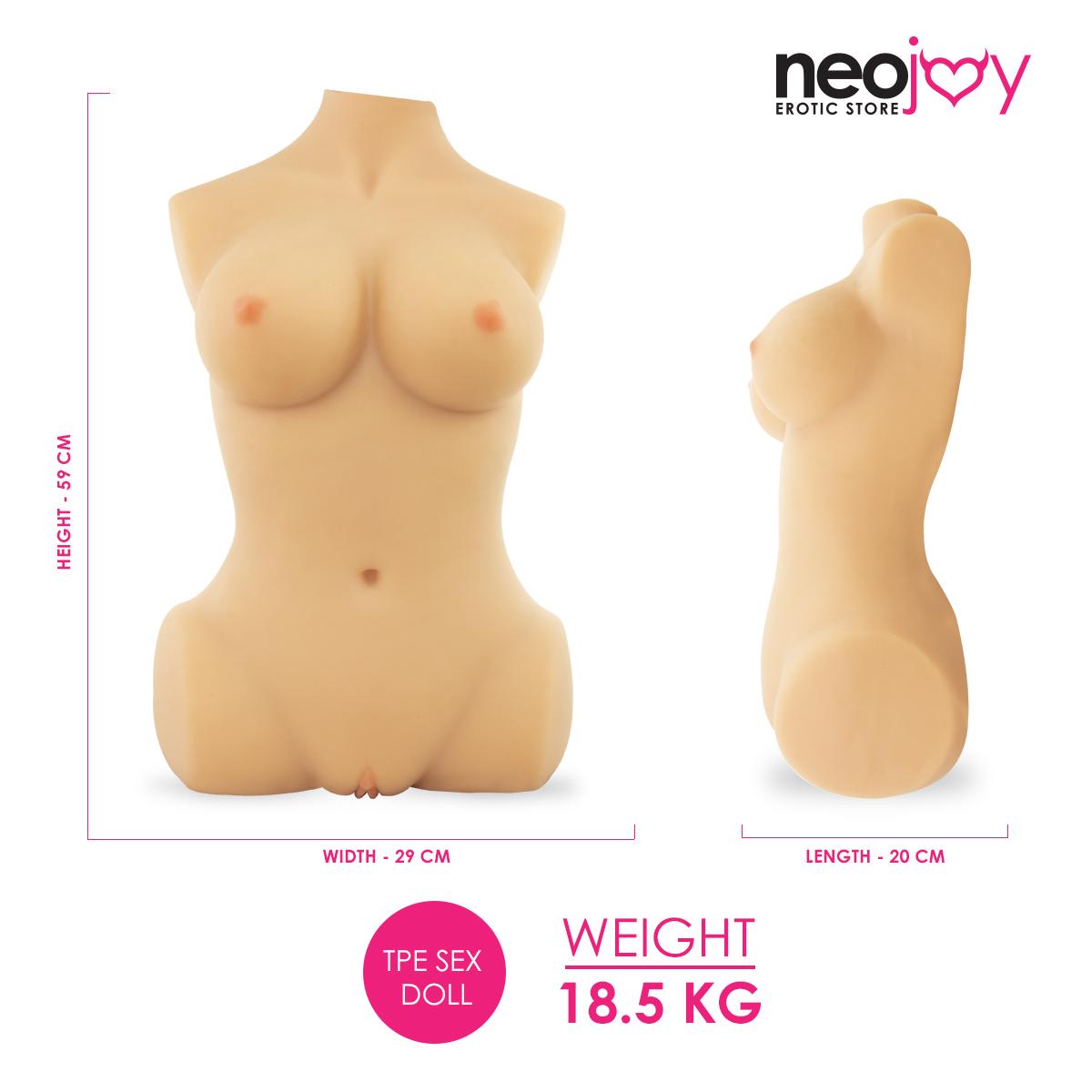 Neojoy Flesh Lady Sex Doll Torso - 18.5kg