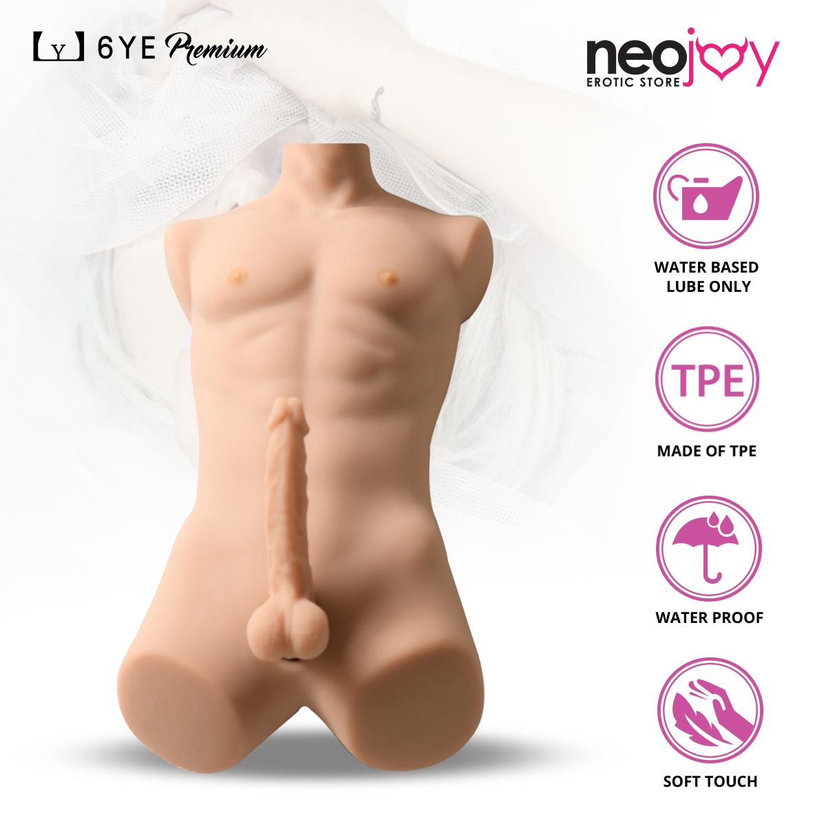 Allure Torso - Realistic Sex Doll Torso With M16 Head Connection - Compatibale with 6YE Heads - Tan - 18kg