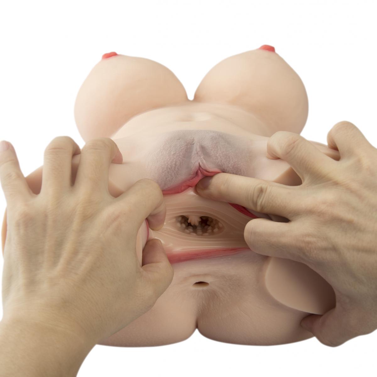Neojoy Easy Torso - Realistic Sex Doll Torso - Flesh White - 5kg