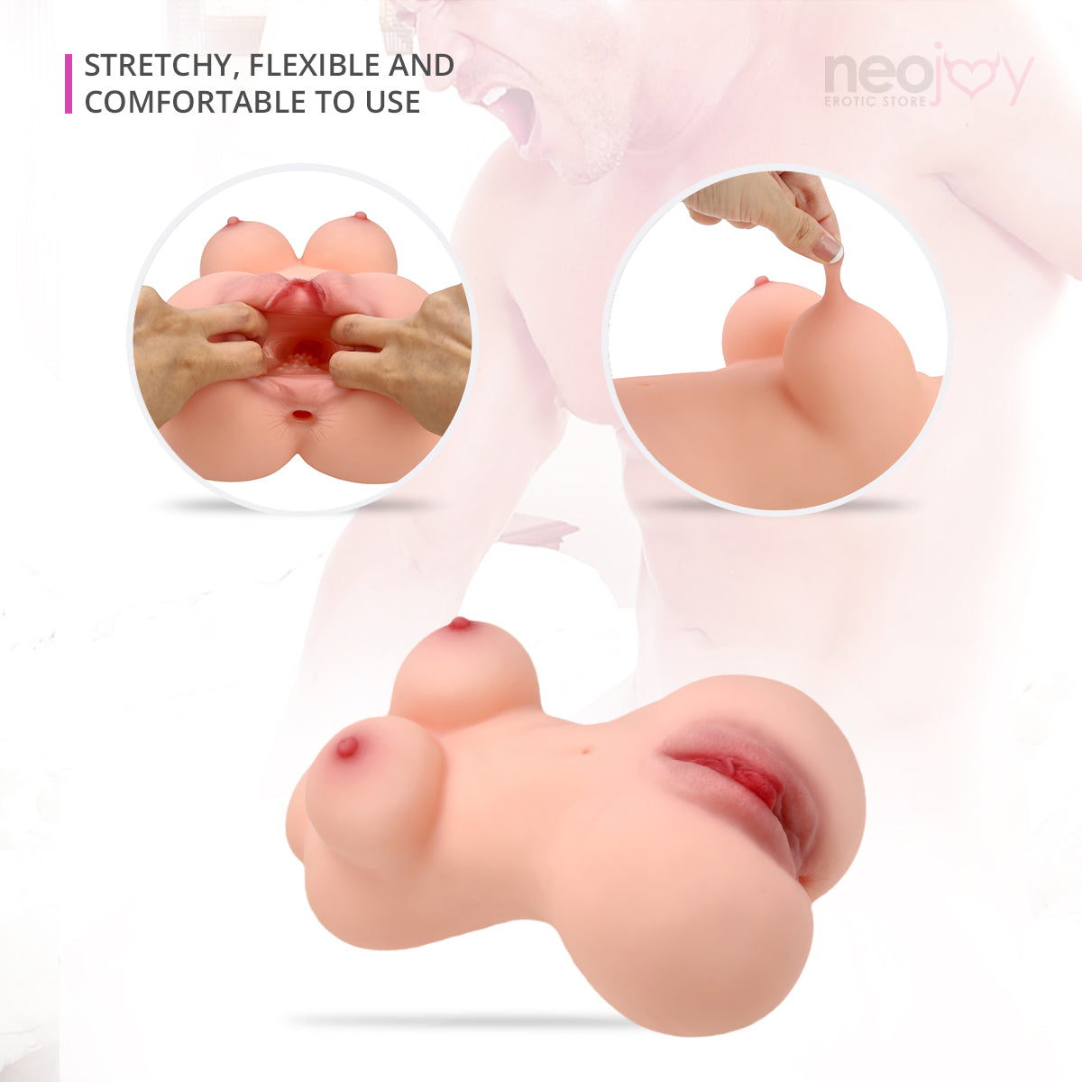 Neojoy Easy Torso - Realistic Sex Doll Torso - 2.5kg