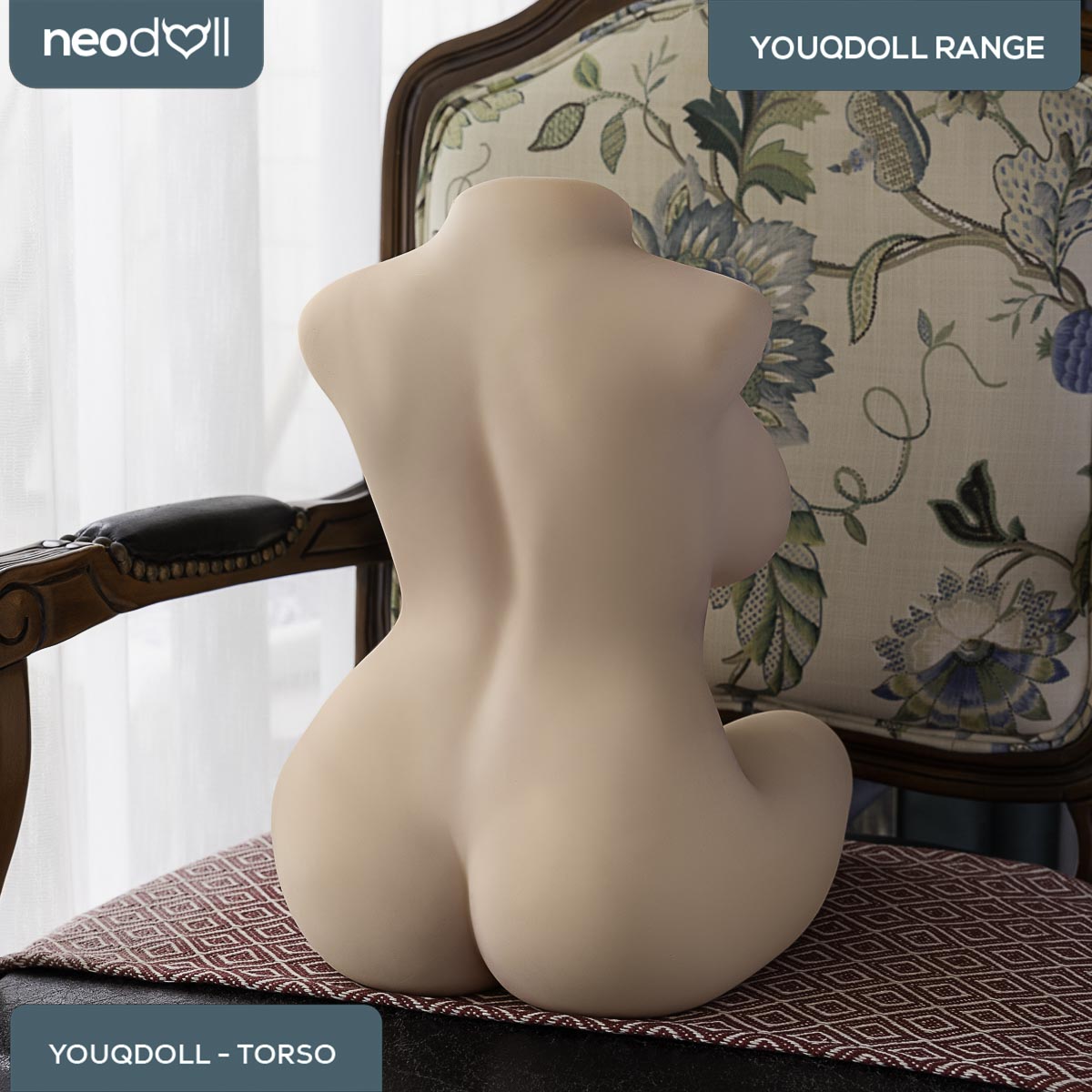 YQ Torso with Skeleton - Gel Breast - TPE - 9.5KG - Natural