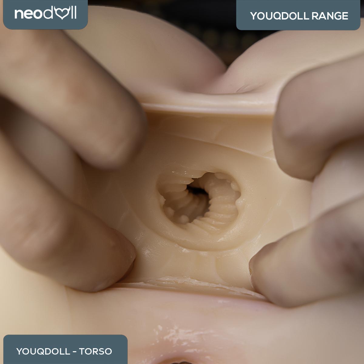 YQ Torso with Skeleton - Gel Breast - TPE - 9.5KG - Natural