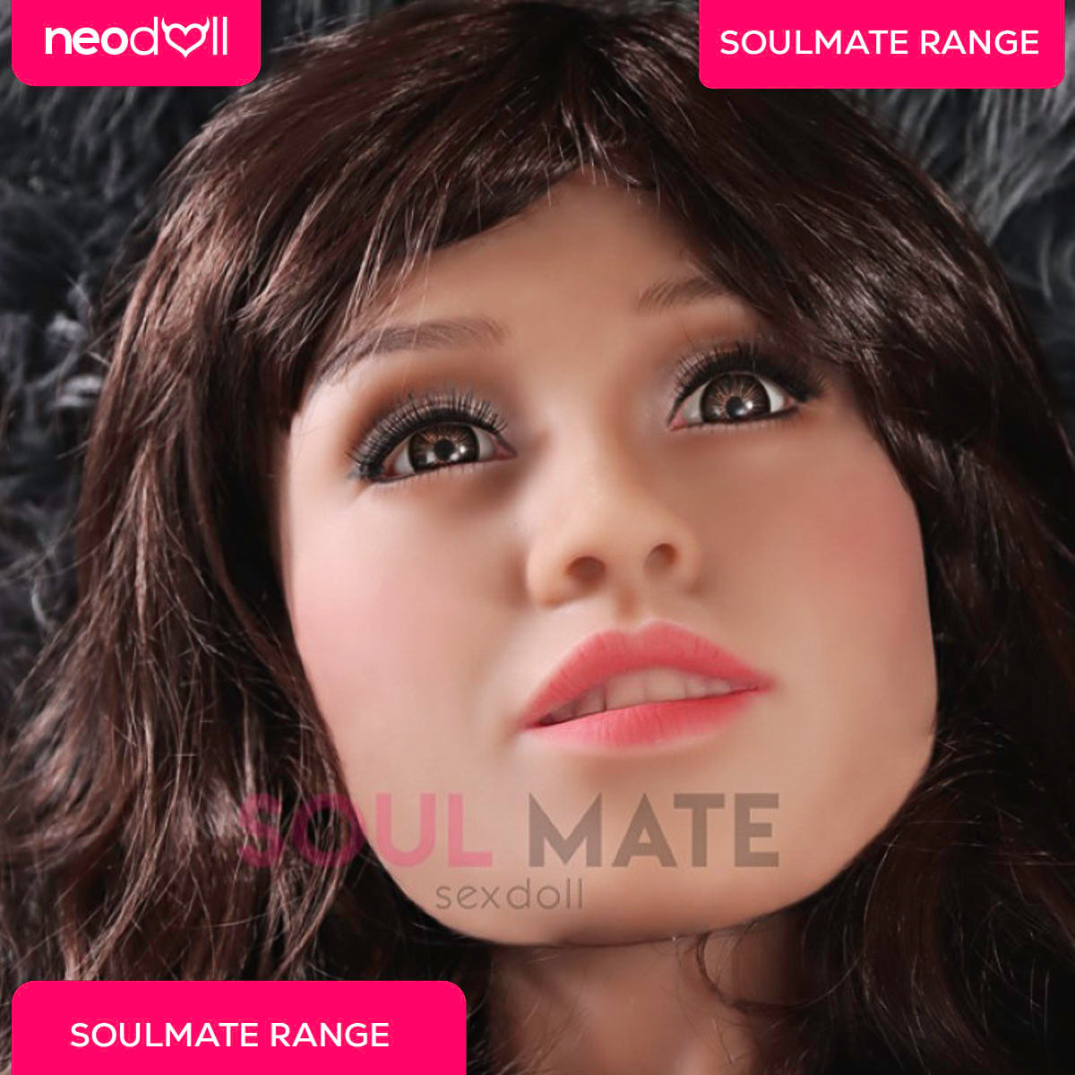 SoulMate Dolls - Elliana Head With Sex Doll Torso - Light Brown
