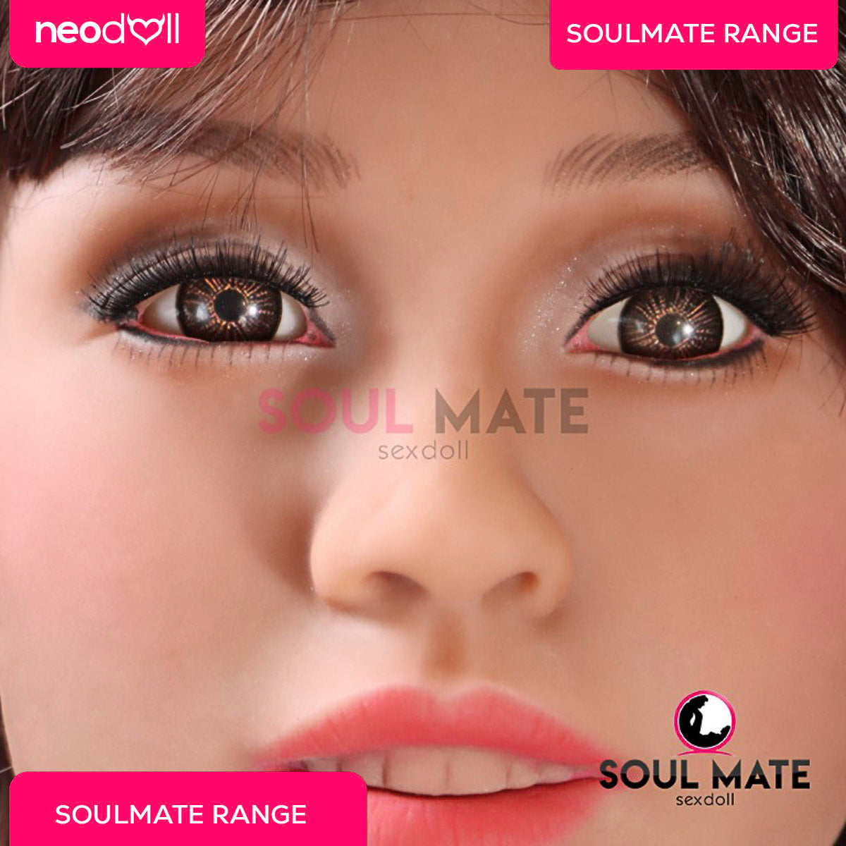 SoulMate Dolls - Elliana Head With Sex Doll Torso - Light Brown