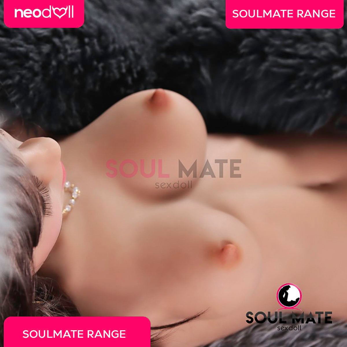 SoulMate Dolls - Elliana Head With Sex Doll Torso - Light Brown