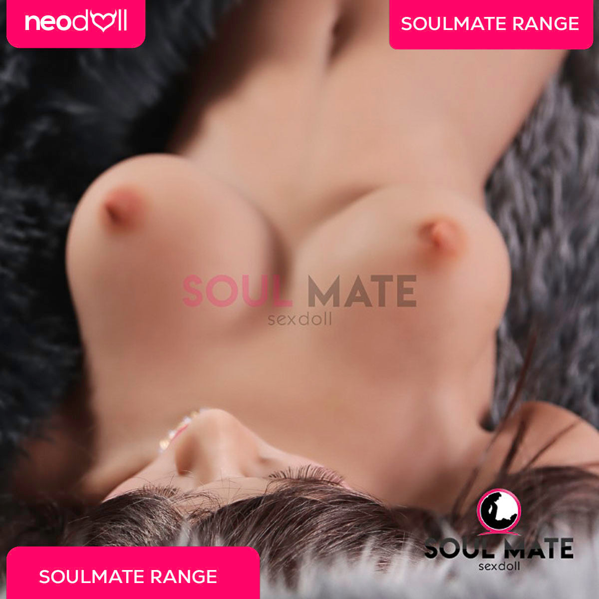 SoulMate Dolls - Elliana Head With Sex Doll Torso - Light Brown