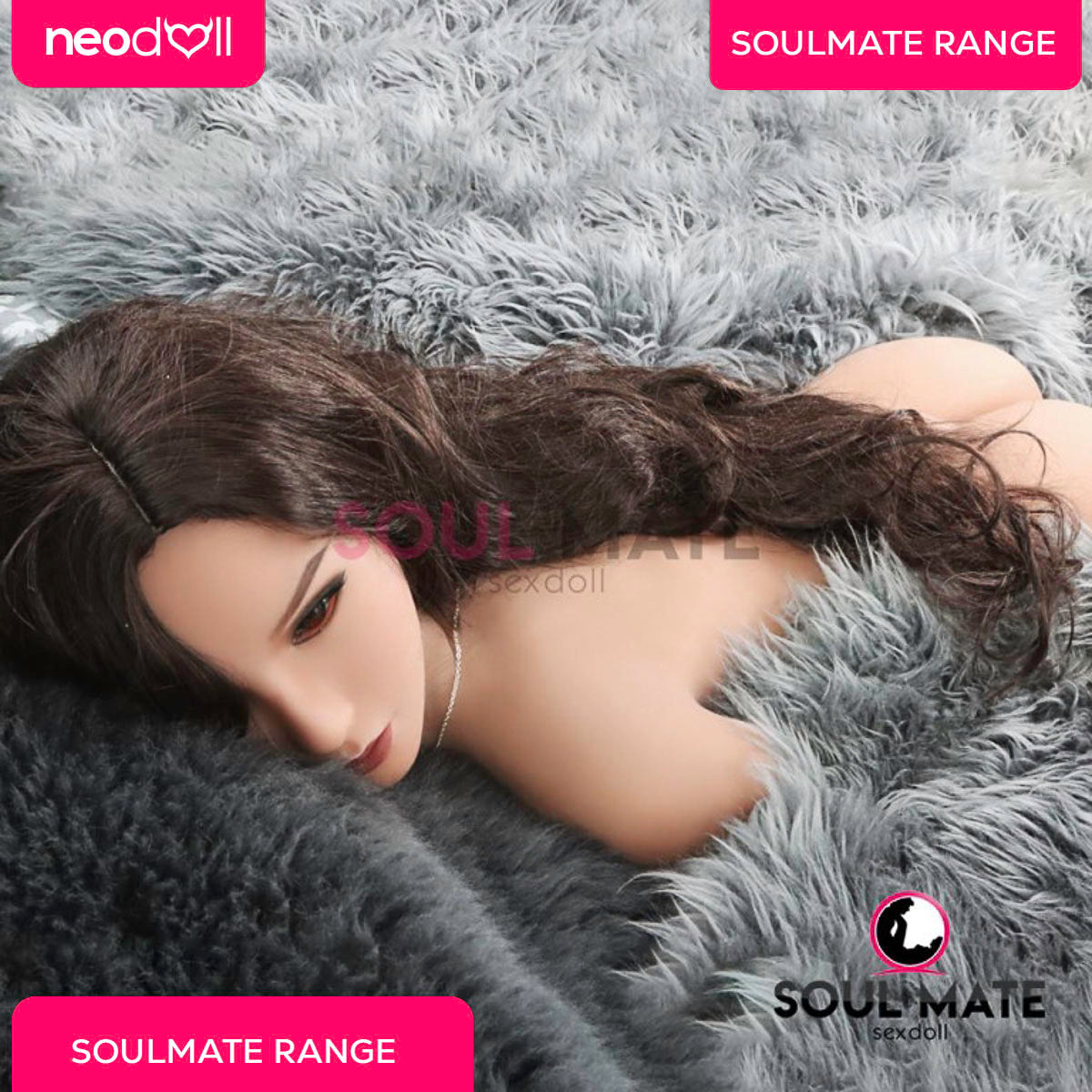 SoulMate Dolls - Emersyn Head With Sex Doll Torso - Light Brown