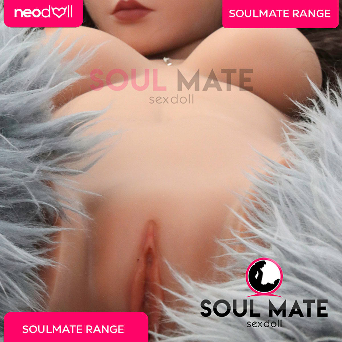 SoulMate Dolls - Emersyn Head With Sex Doll Torso - Light Brown