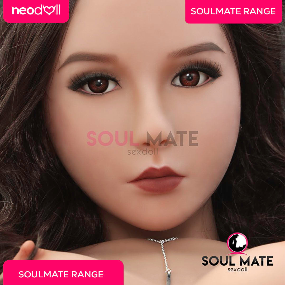 SoulMate Dolls - Emersyn Head With Sex Doll Torso - Light Brown