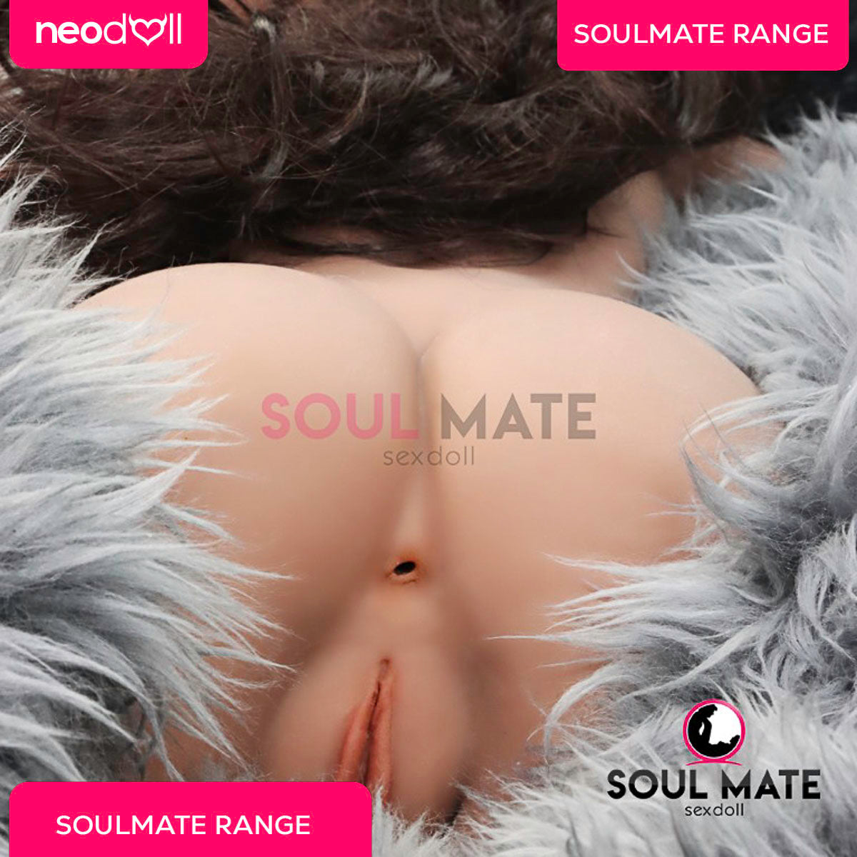 SoulMate Dolls - Emersyn Head With Sex Doll Torso - Light Brown