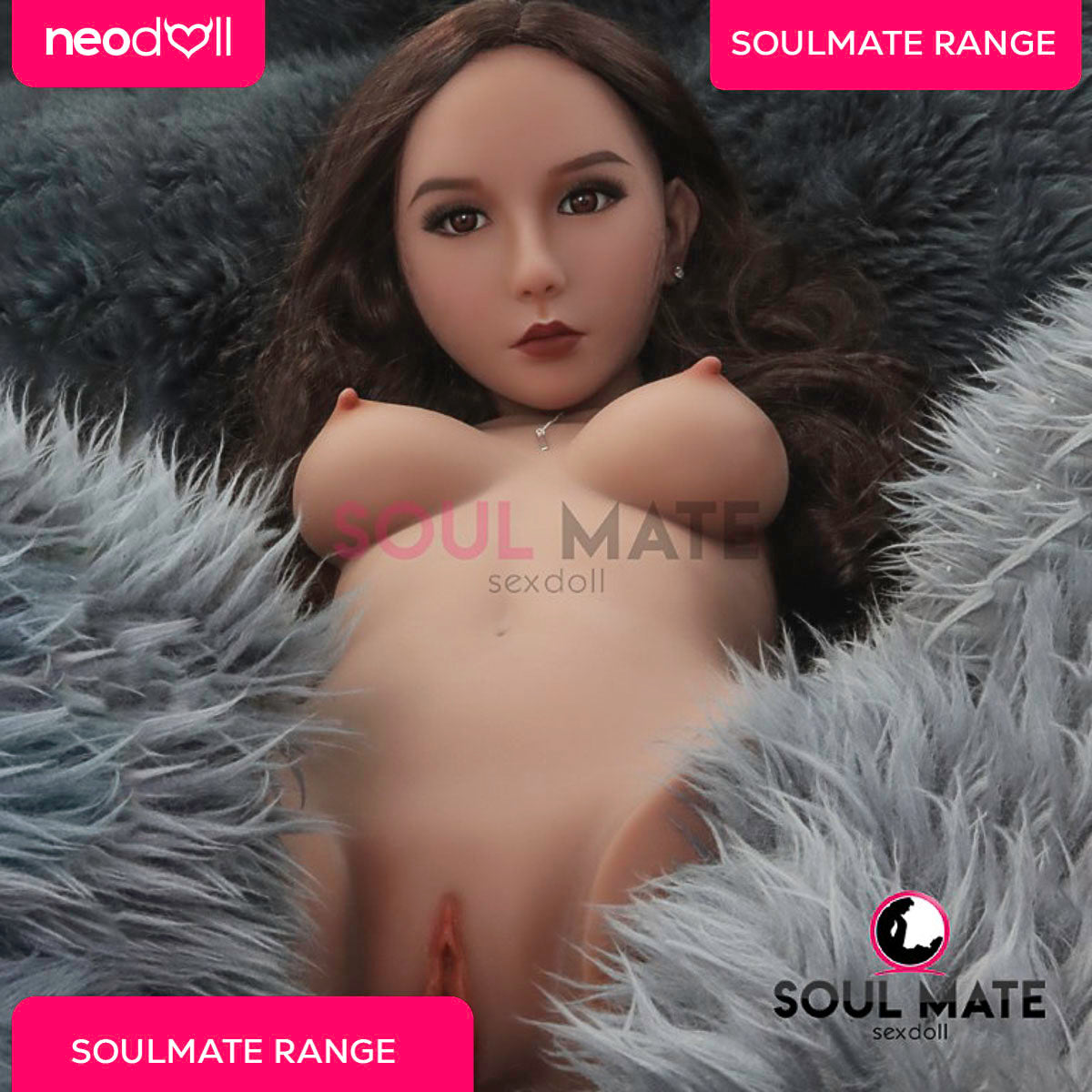 SoulMate Dolls - Emersyn Head With Sex Doll Torso - Light Brown
