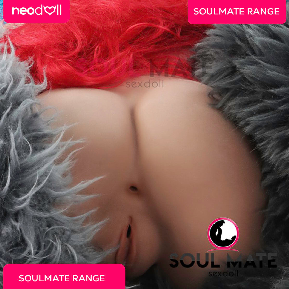SoulMate Dolls - Kimberly Head With Sex Doll Torso - Light Brown