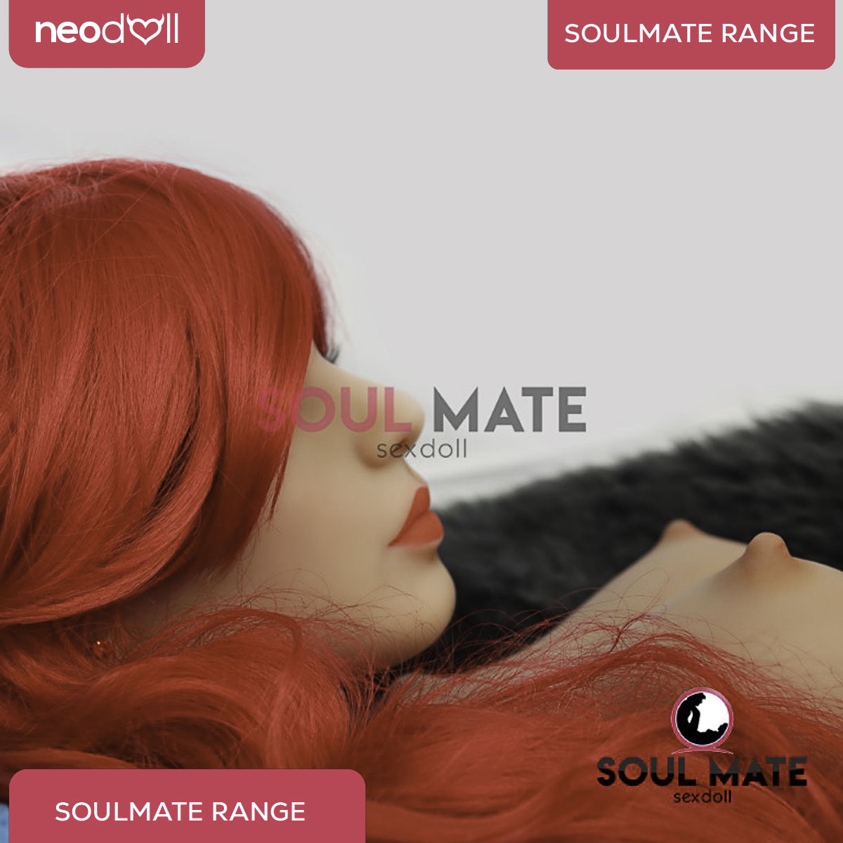 SoulMate Dolls - Kimberly Head With Sex Doll Torso - Light Brown
