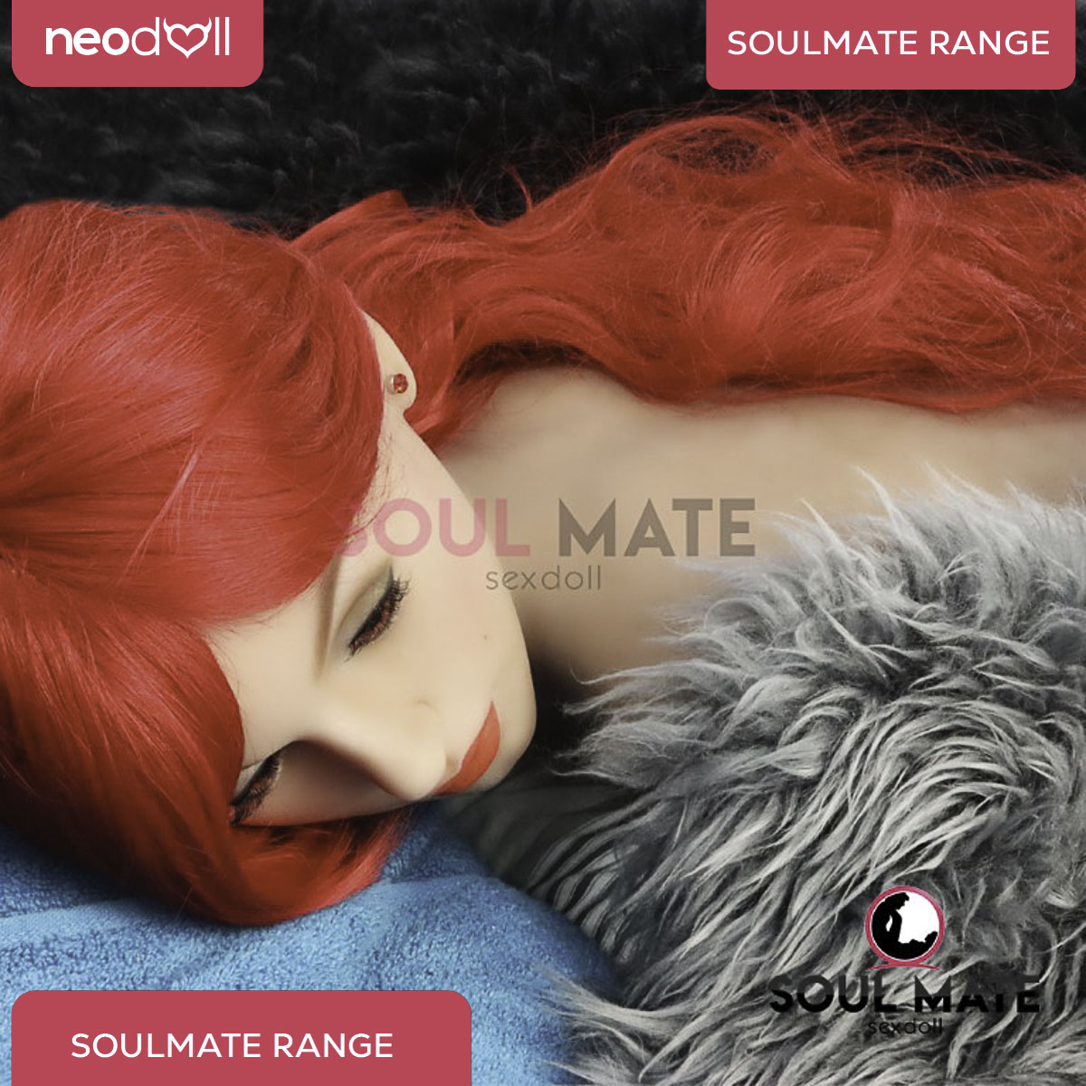 SoulMate Dolls - Kimberly Head With Sex Doll Torso - Light Brown