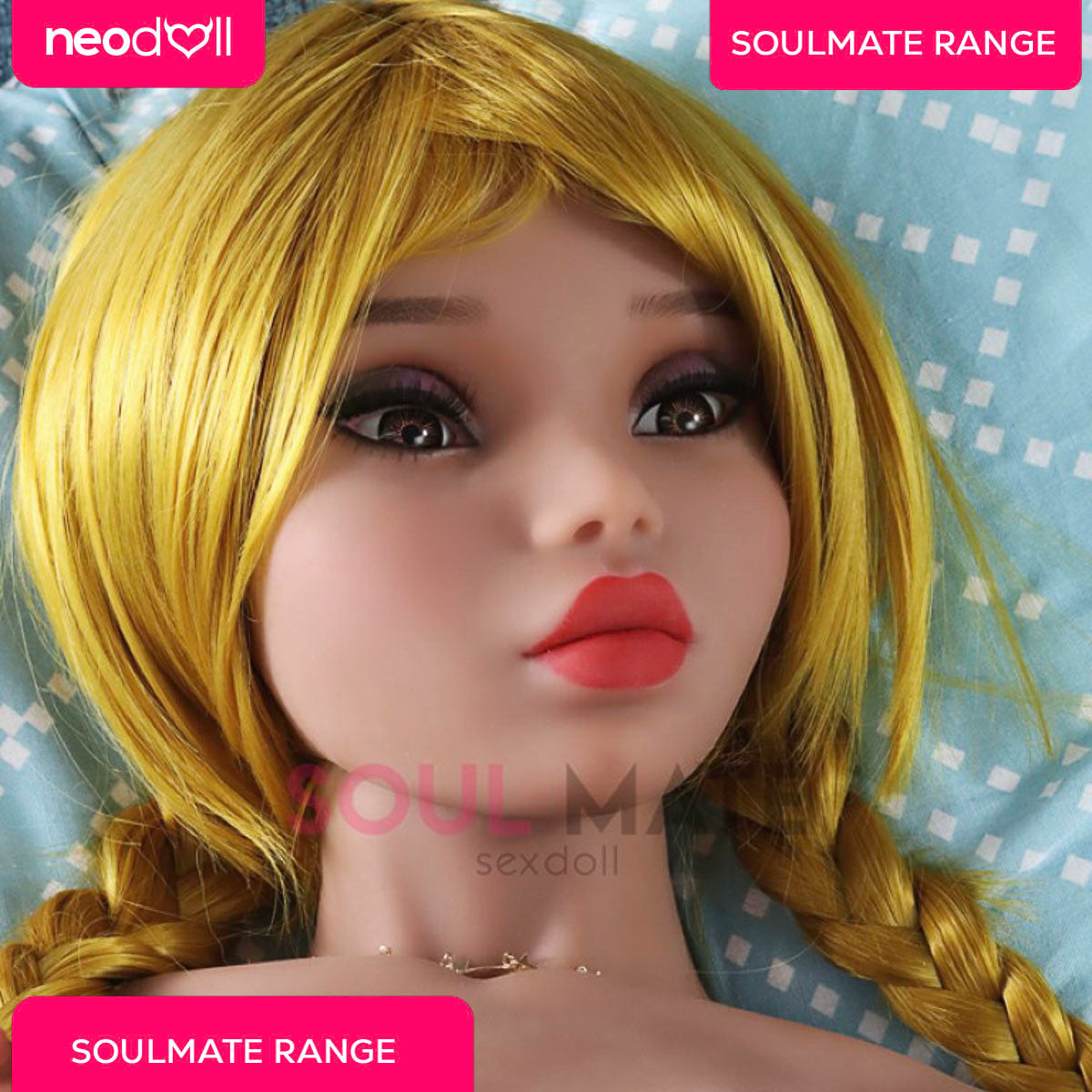 SoulMate Dolls - Eden Head With Sex Doll Torso - Light Brown