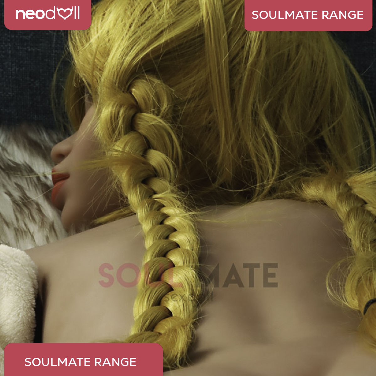SoulMate Dolls - Eden Head With Sex Doll Torso - Light Brown