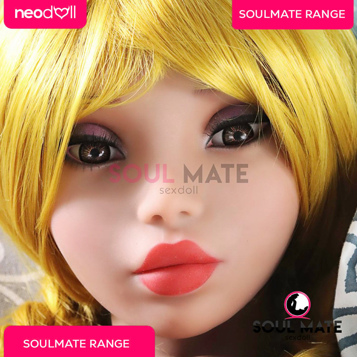 SoulMate Dolls - Eden Head With Sex Doll Torso - Light Brown