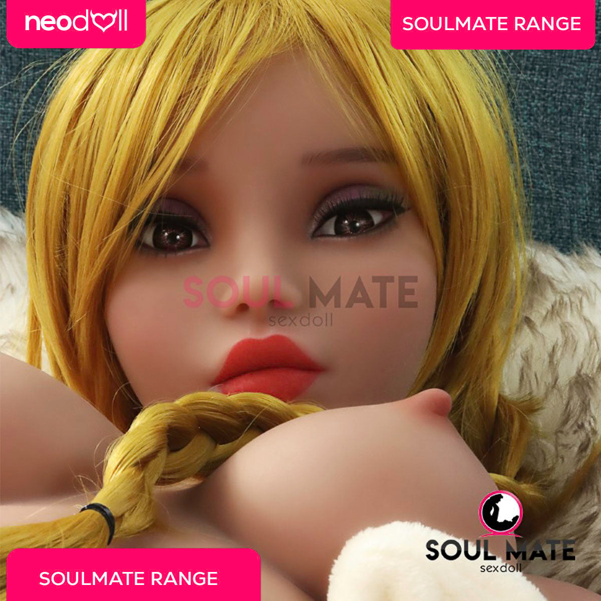 SoulMate Dolls - Eden Head With Sex Doll Torso - Light Brown