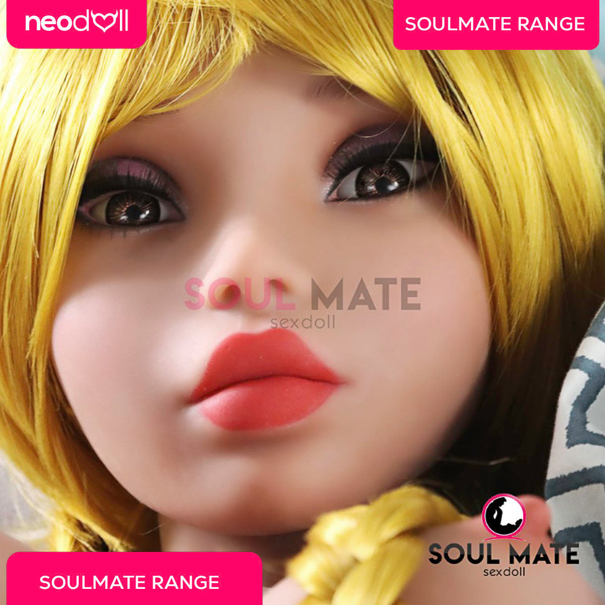 SoulMate Dolls - Eden Head With Sex Doll Torso - Light Brown