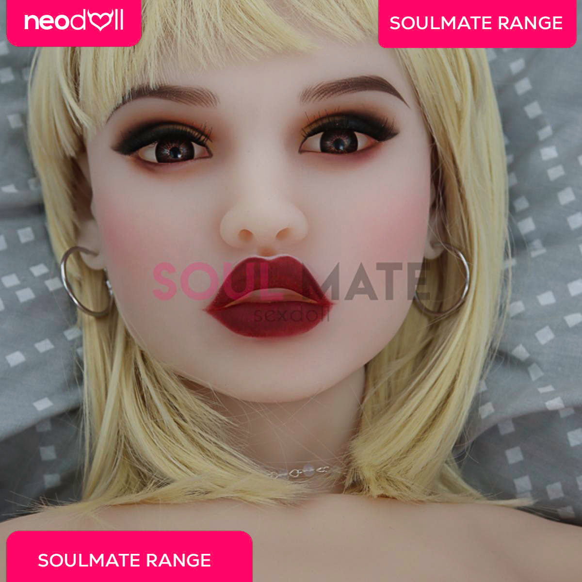 Soulmate Dolls - Sienna Head With Sex Doll Torso - White