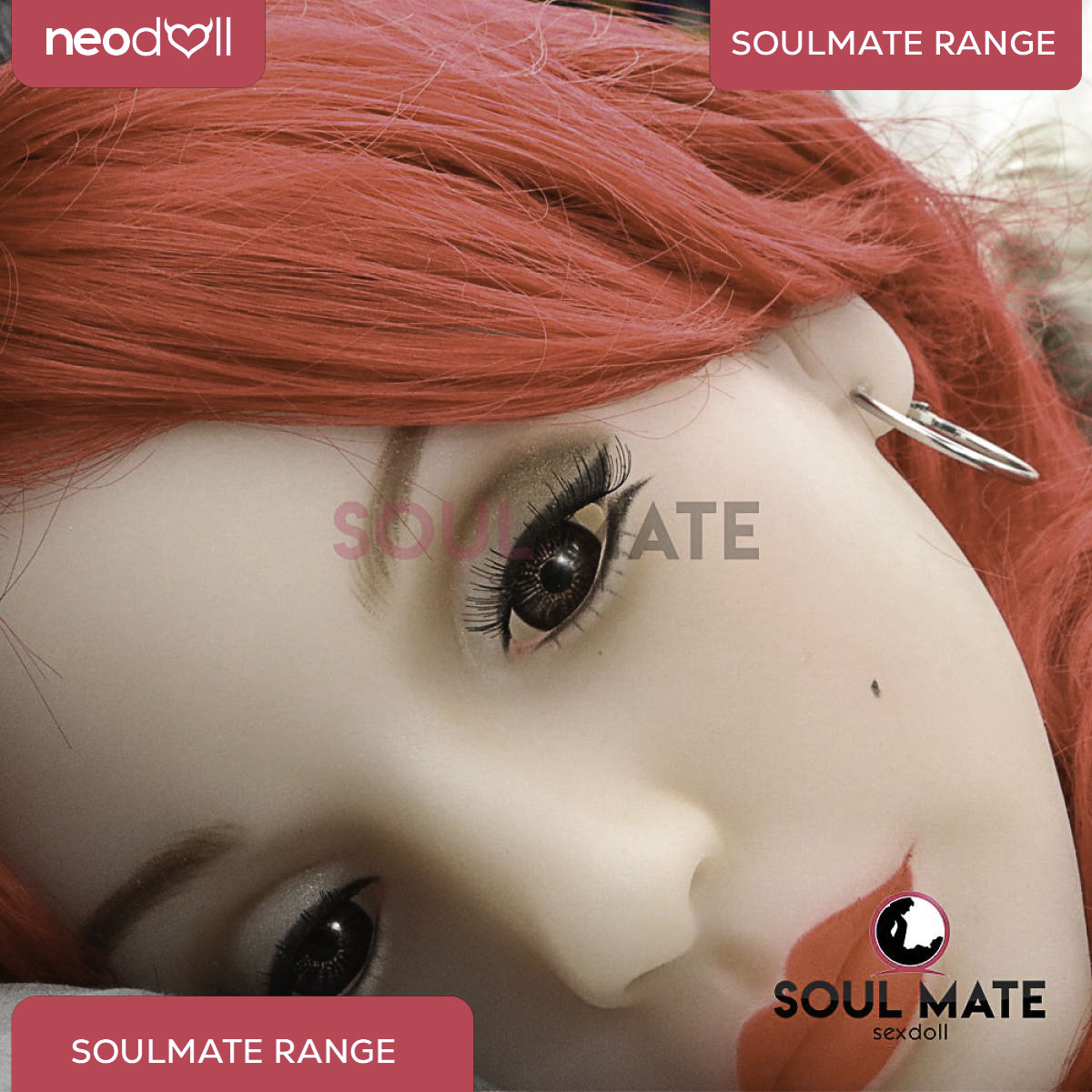 Soulmate Dolls - Kimberly Head With Sex Doll Torso - White