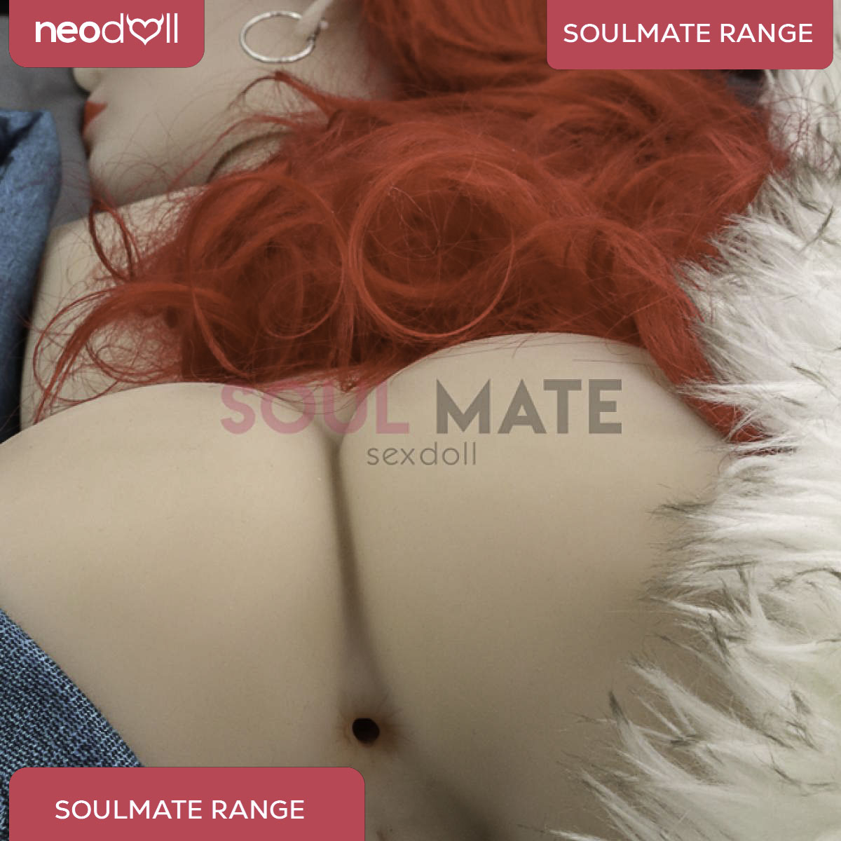 Soulmate Dolls - Kimberly Head With Sex Doll Torso - White