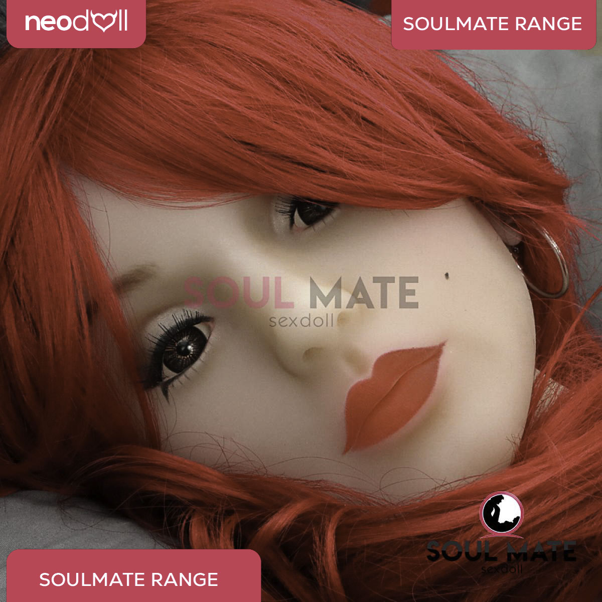 Soulmate Dolls - Kimberly Head With Sex Doll Torso - White