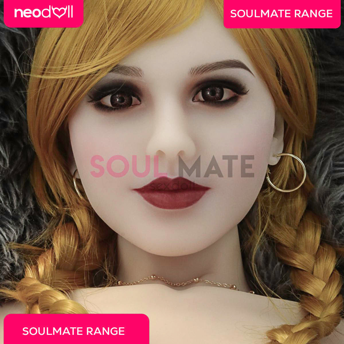 Soulmate Dolls - Alyssa Head With Sex Doll Torso - White