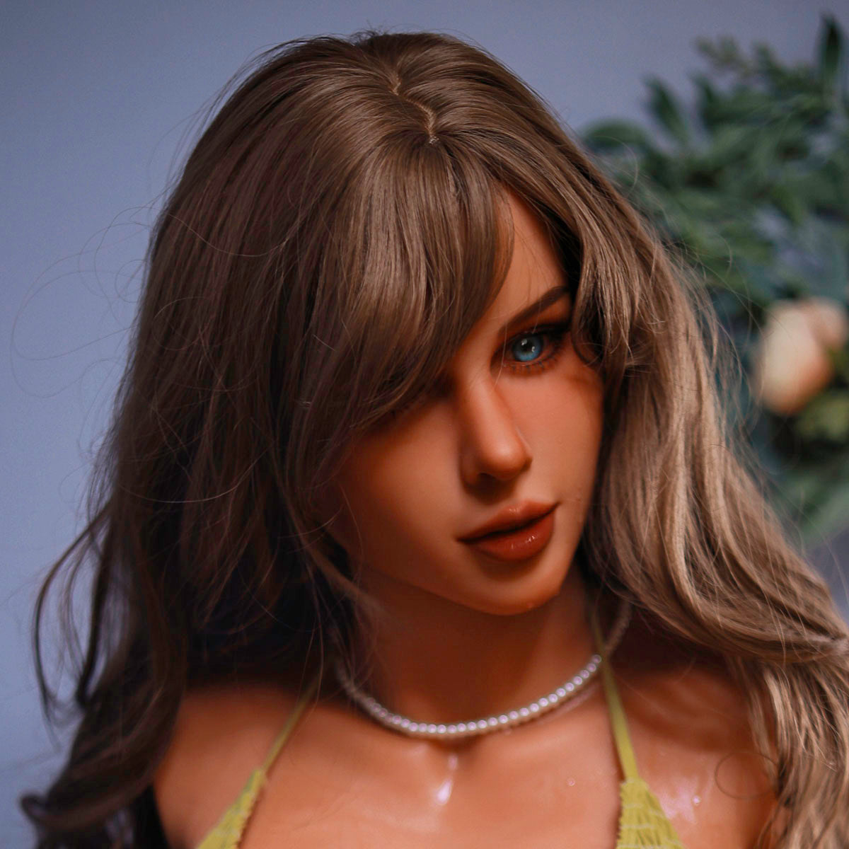 Firedoll - Anja - Sex Doll Head - M16 Compatible - Light Tan
