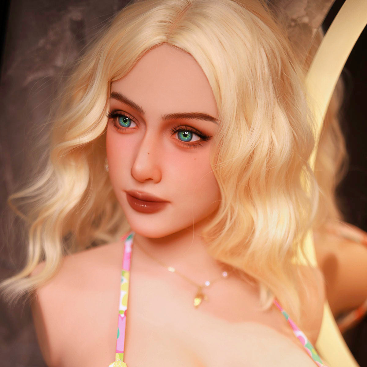 Firedoll - Allie - Sex Doll Head - M16 Compatible - Light-Tan