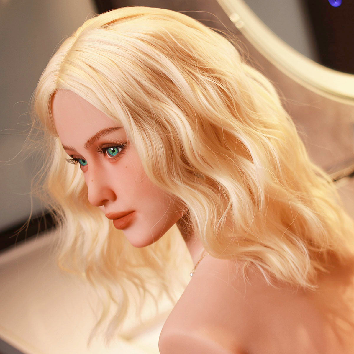 Firedoll - Allie - Sex Doll Head - M16 Compatible - Light-Tan