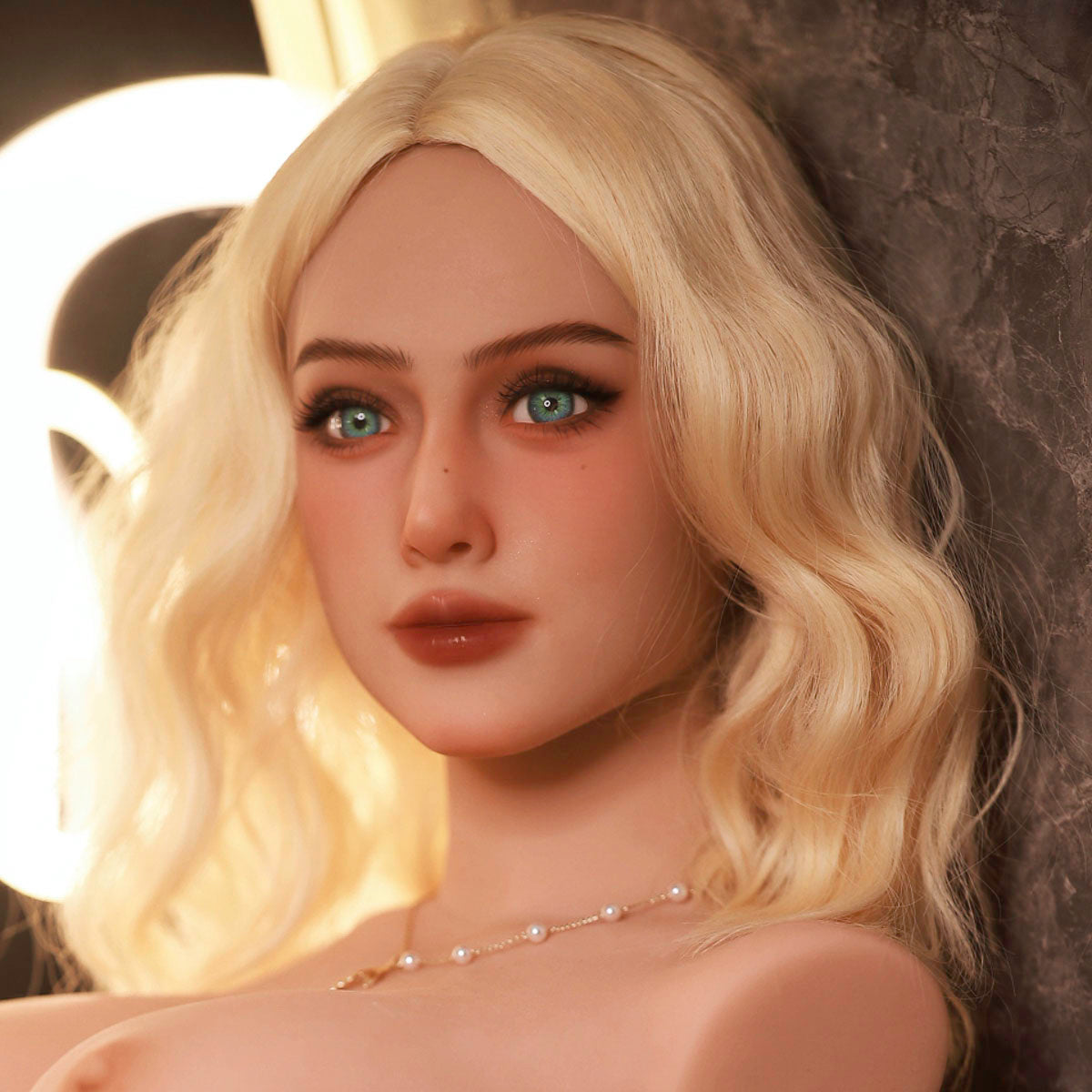 Firedoll - Allie - Sex Doll Head - M16 Compatible - Light-Tan
