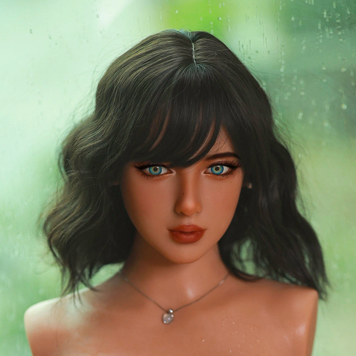 Firedoll - Clowy - Sex Doll Head - M16 Compatible - Light Tan