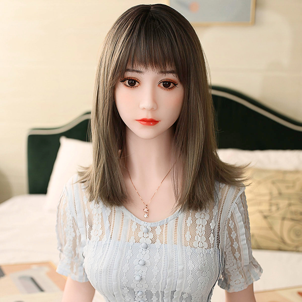 Firedoll - Ayumi - Sex Doll Head - M16 Compatible - Natural