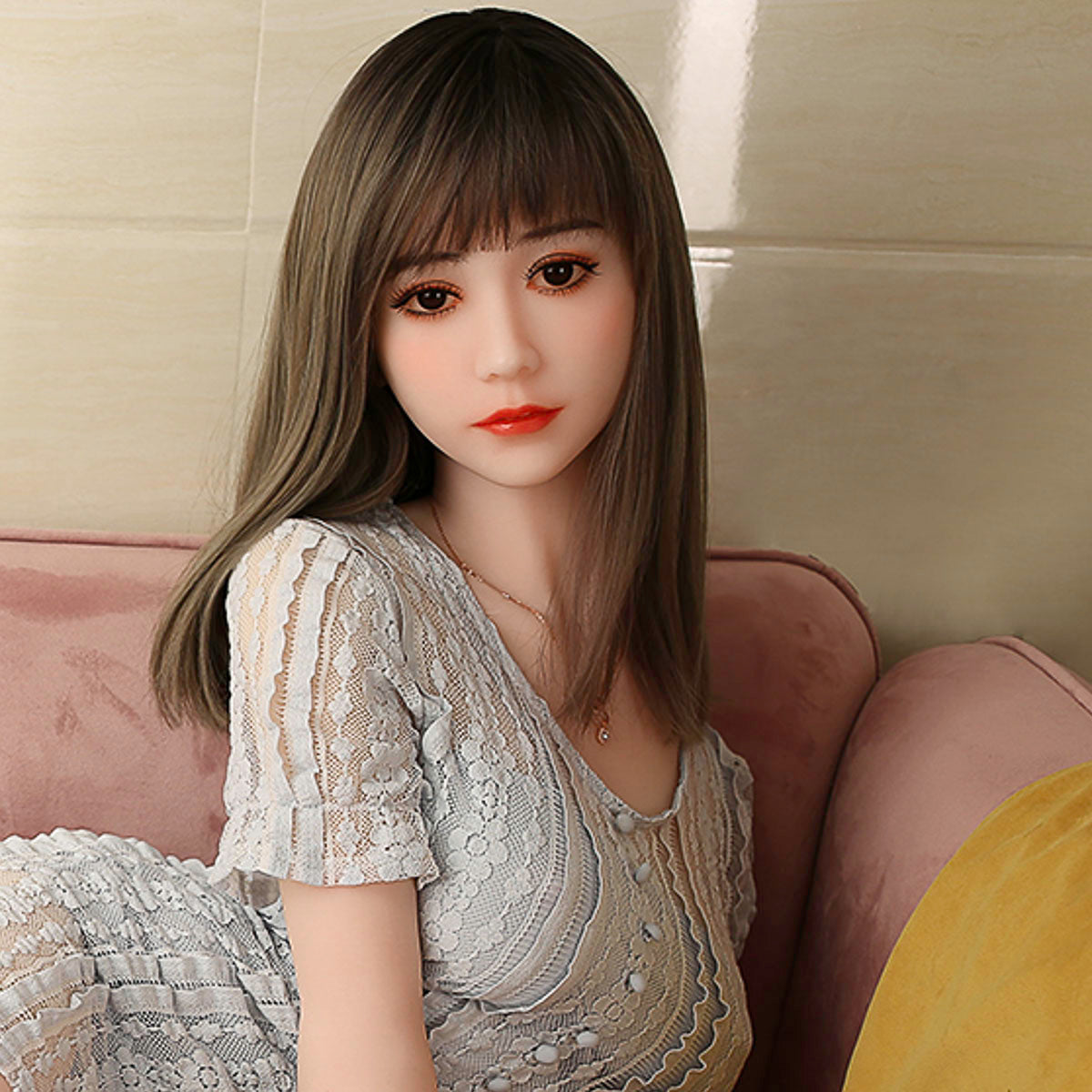 Firedoll - Ayumi - Sex Doll Head - M16 Compatible - Natural