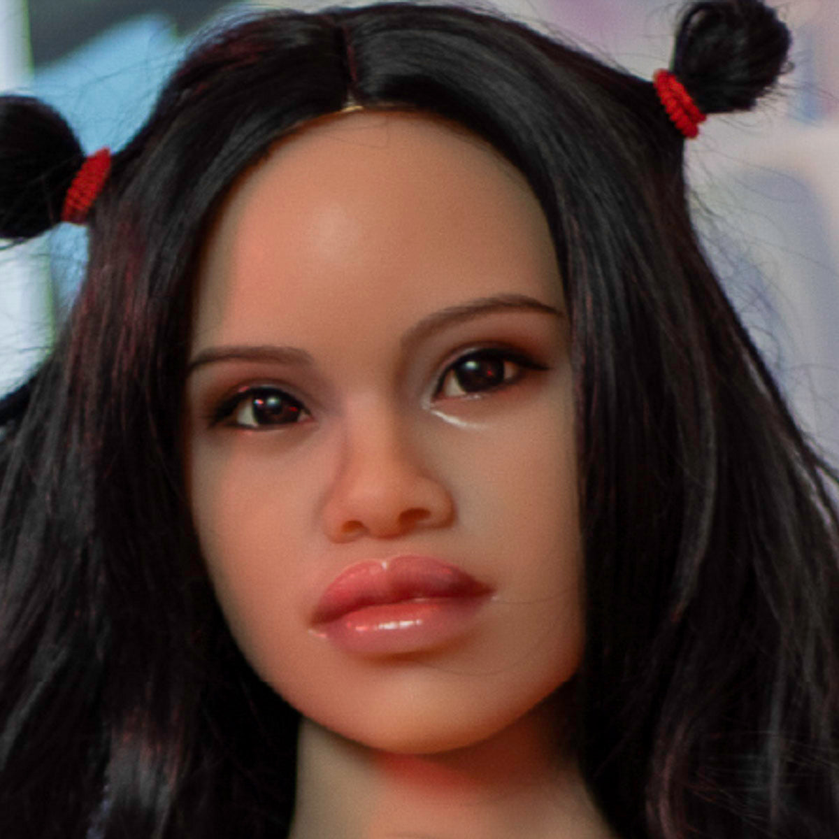 Neodoll Allure - Silicone Sex Doll Head - M16 Compatible - Tan
