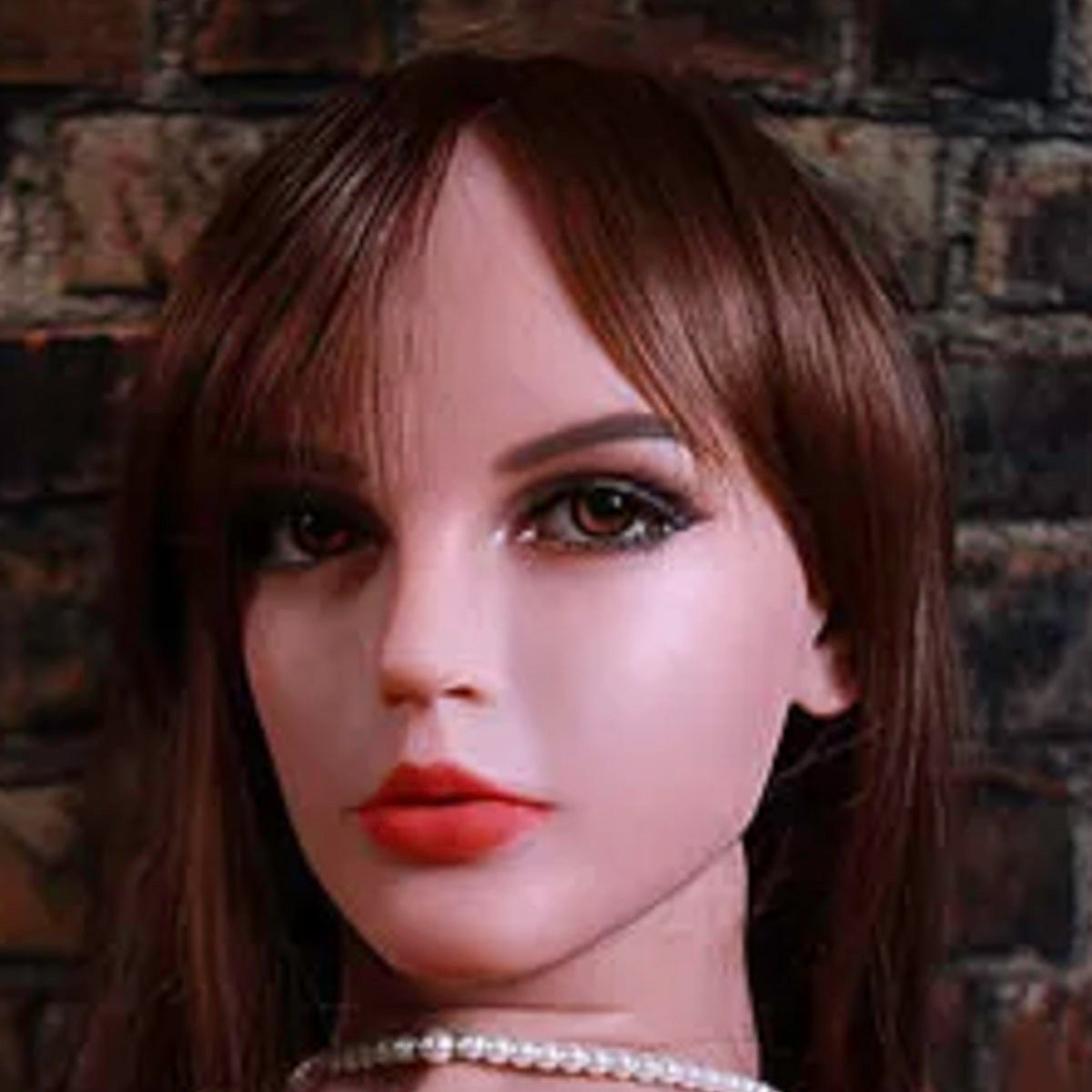 SoulMate - Kimora - Sex Doll Head - Light Brown