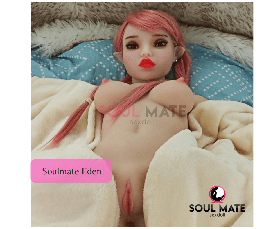 SoulMate Real Sex Doll Torso With Head - White - 13.5kg - Lucidtoys