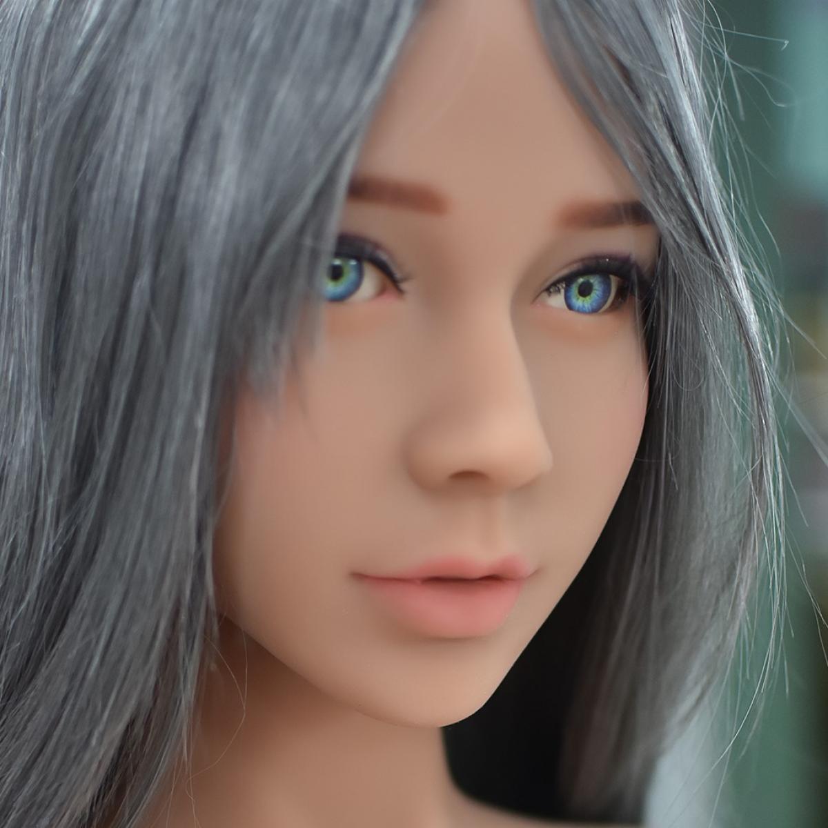 Allure Avery Head - Sex Doll Head - M16 Compatible - Tan - Lucidtoys
