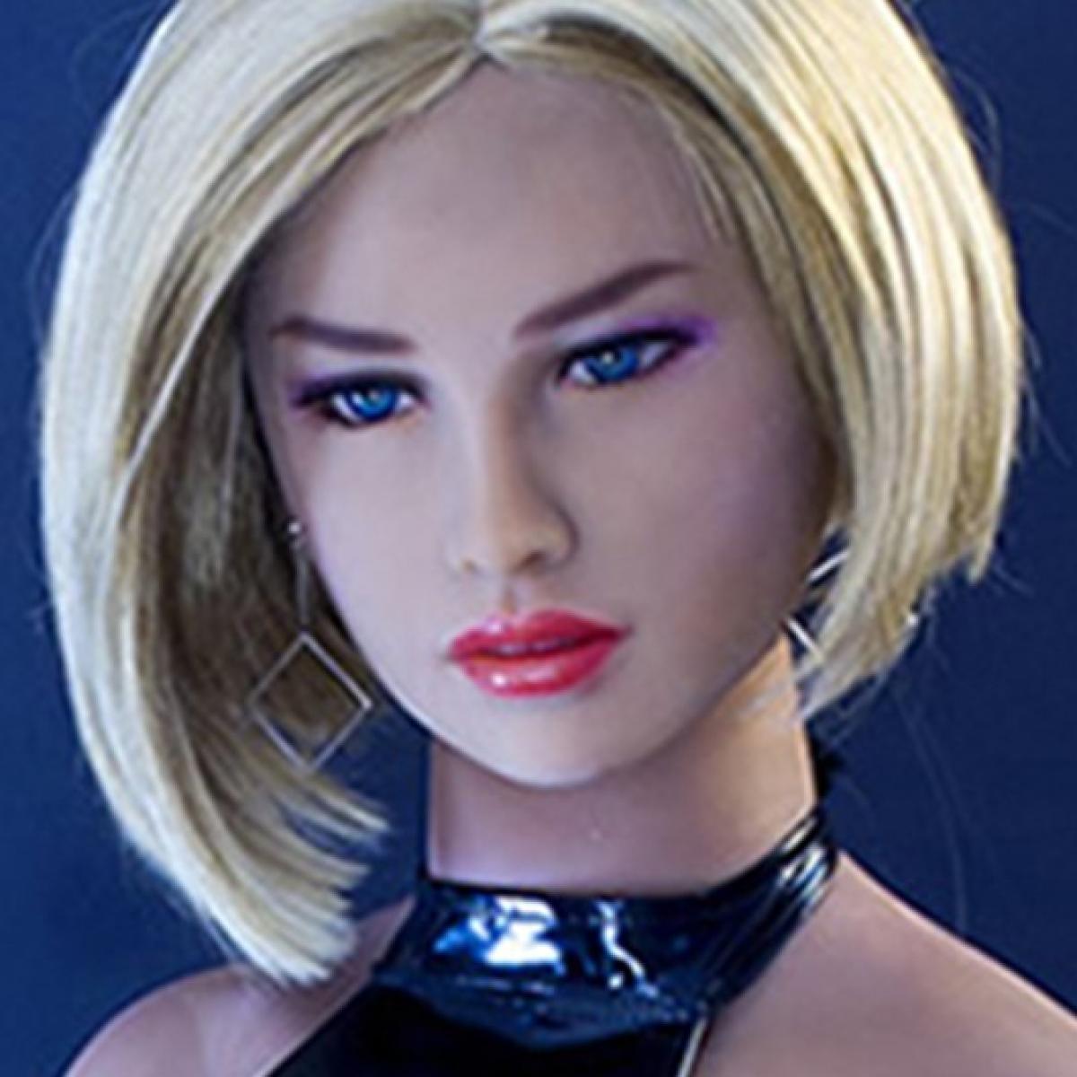 Neodoll Girlfriend Ann - Sex Doll Head - M16 Compatible - Tan - Lucidtoys