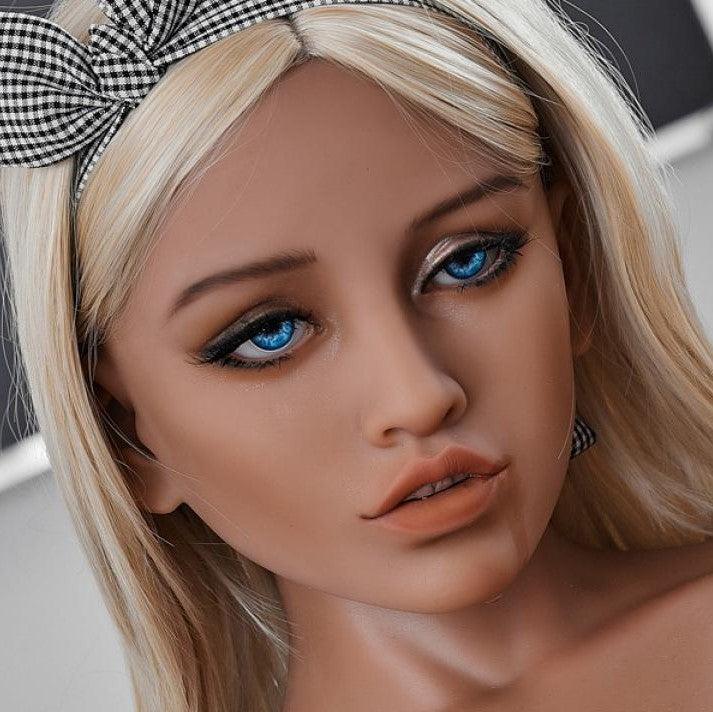 Neodoll Racy Victoria Head - Sex Doll Head - M16 Compatible - Tan - Lucidtoys