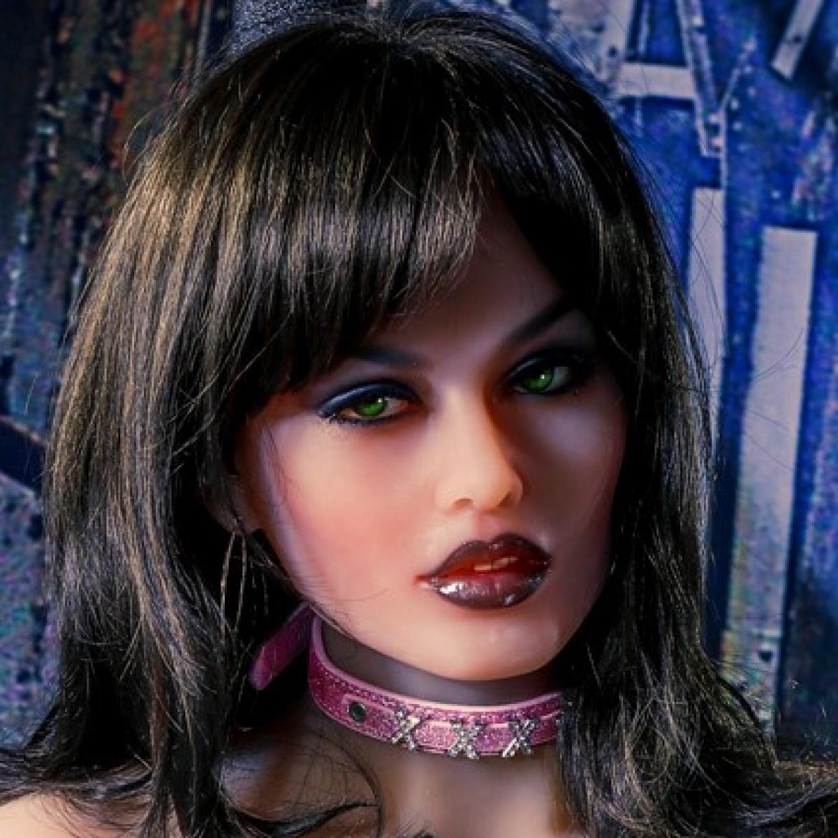 Neodoll Racy Yael Head - Sex Doll Head - M16 Compatible - Light Brown - Lucidtoys