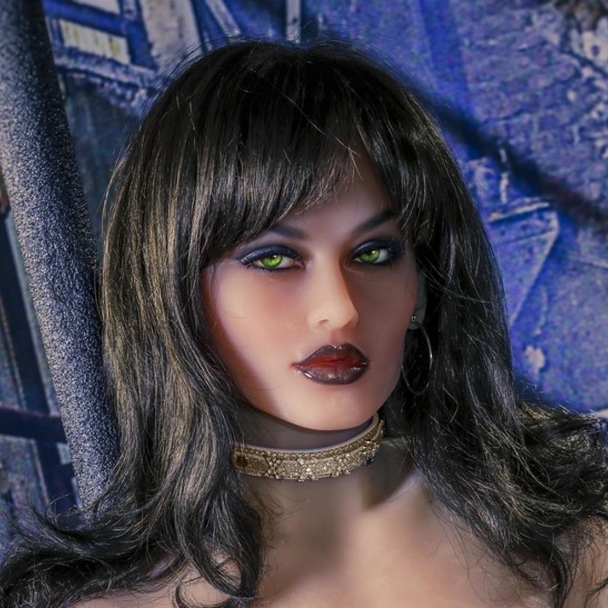 Neodoll Racy Yael Head - Sex Doll Head - M16 Compatible - Light Brown - Lucidtoys