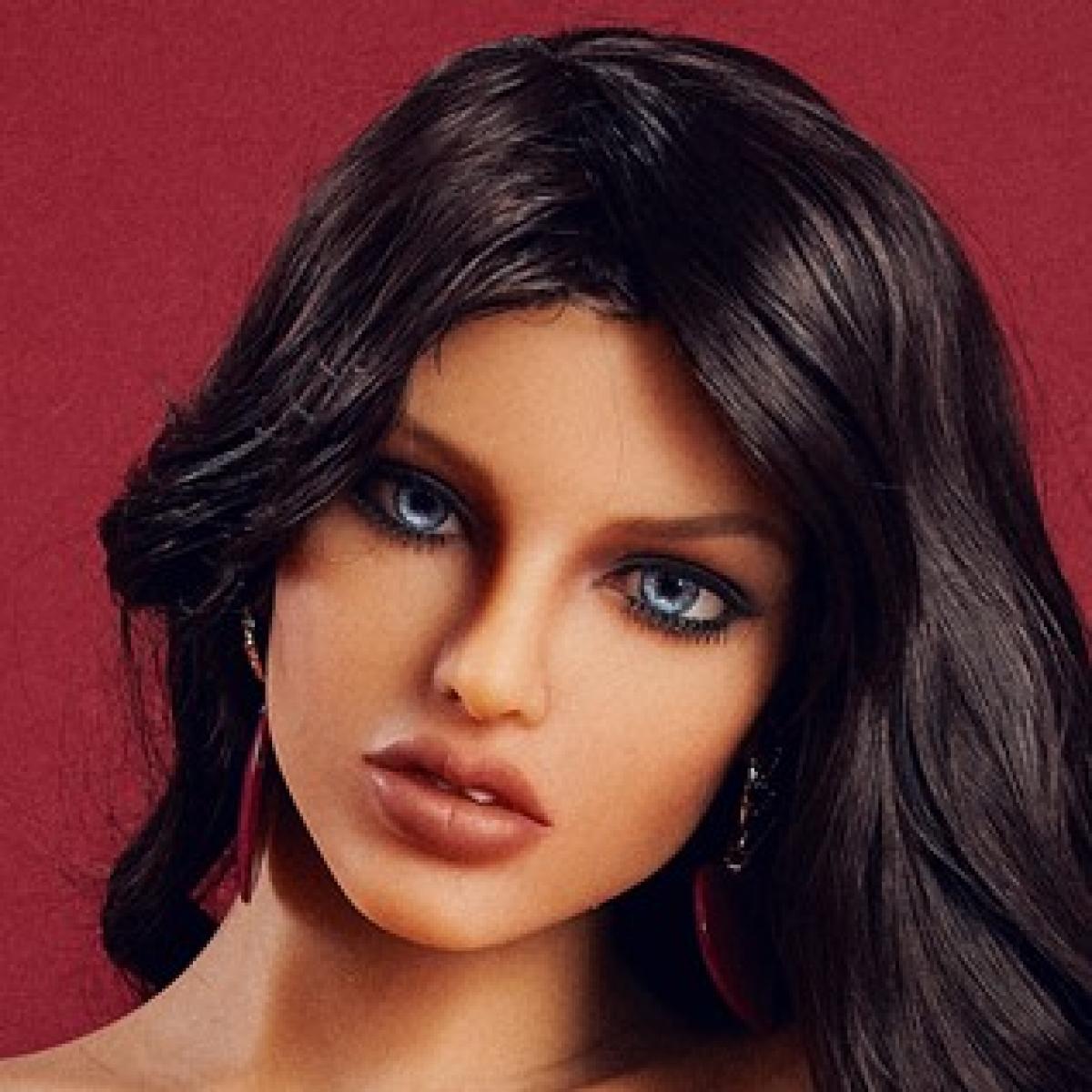 Neodoll Racy - Anya Head - Sex Doll Head - M16 Compatible - Tan
