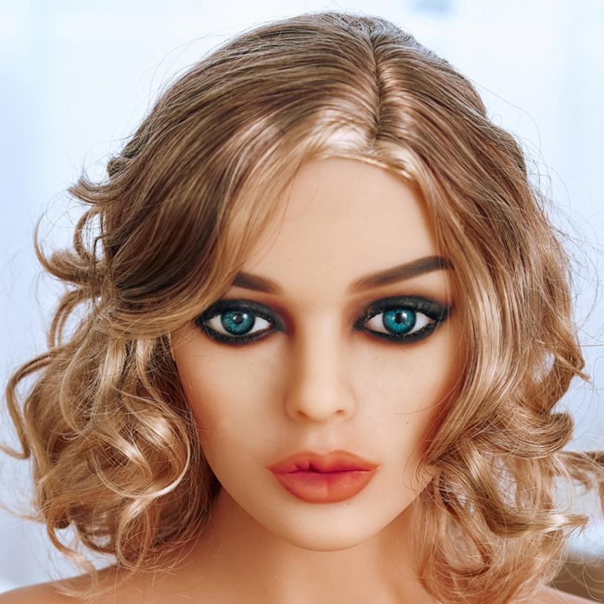 Neodoll Racy Amanda - Sex Doll Head - M16 Compatible - Tan - Lucidtoys