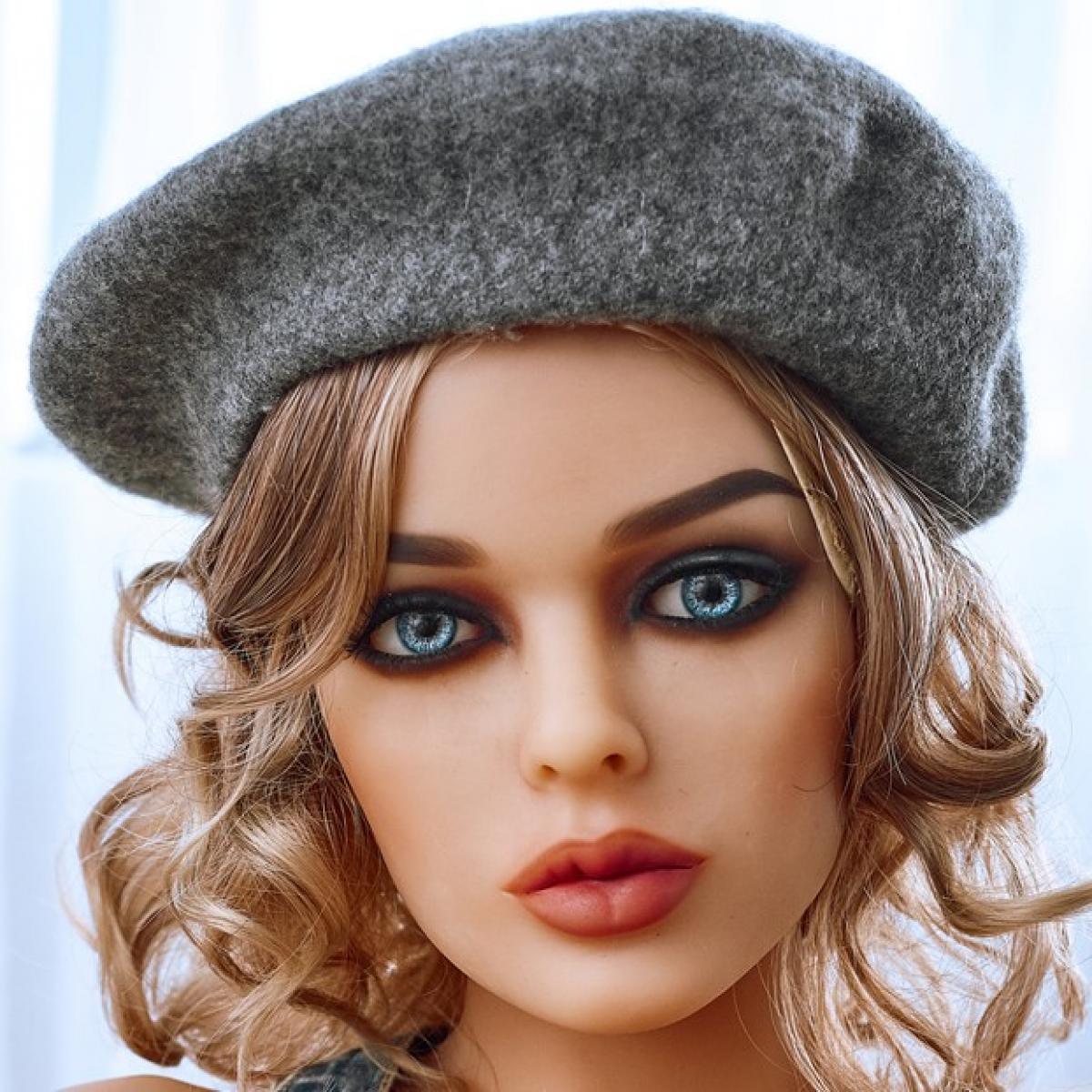 Neodoll Racy Amanda - Sex Doll Head - M16 Compatible - Tan - Lucidtoys