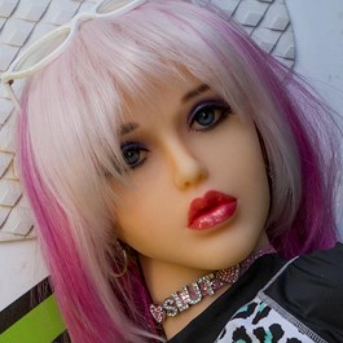 Neodoll Sweet Heart Abby - Sex Doll Head - M16 Compatible - Tan - Lucidtoys