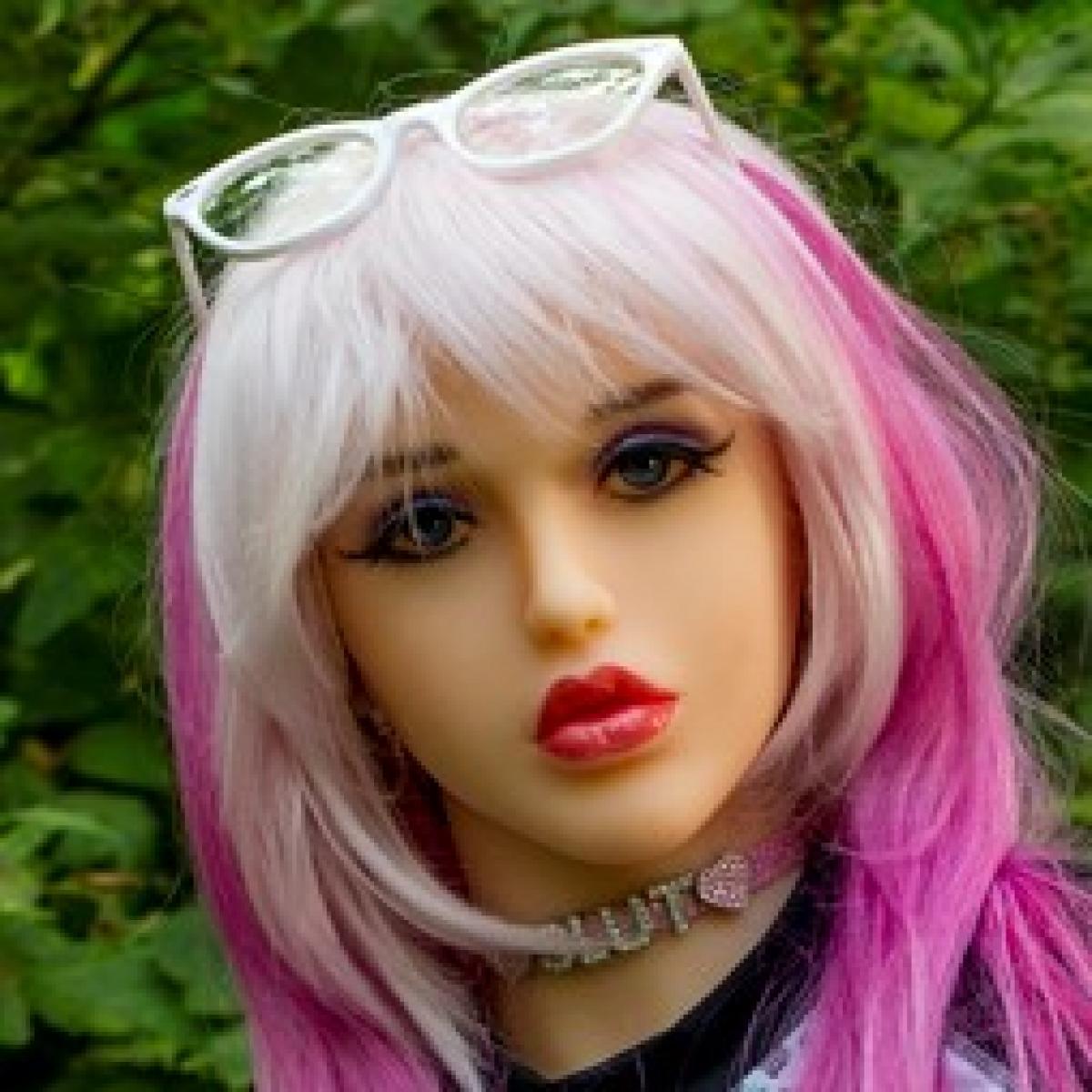 Neodoll Sweet Heart Abby - Sex Doll Head - M16 Compatible - Tan - Lucidtoys