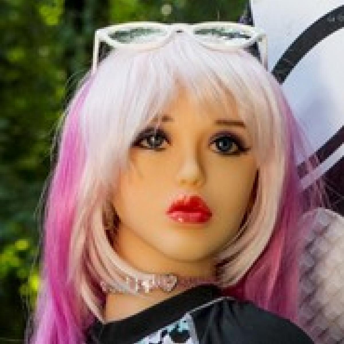Neodoll Sweet Heart Abby - Sex Doll Head - M16 Compatible - Tan - Lucidtoys